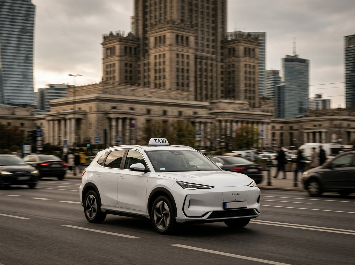 Chcesz wypróbować chińskiego elektryka? Właśnie pojawiła się taka okazja. iTaxi wprowadziło 50 elektrycznych Geely EX5.